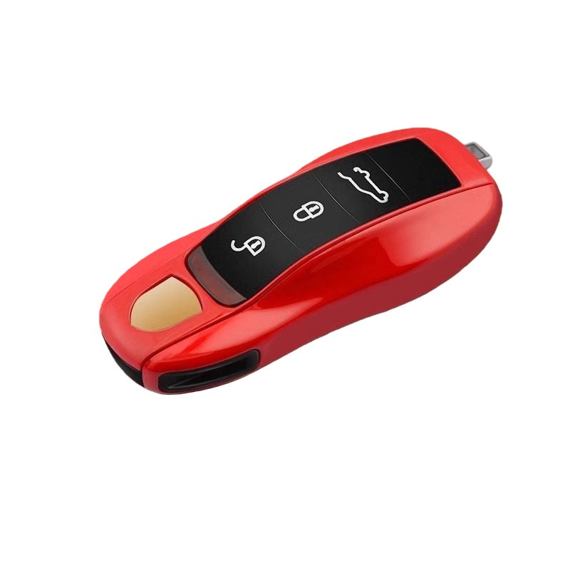 Porsche Key Cover Model A/B - Tailored for Macan/Cayenne/Panamera/911/Taycan
